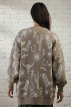 Oversized Western Cardigan