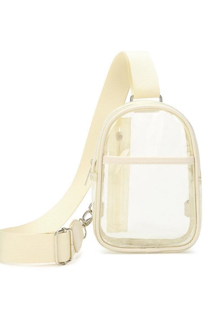 Stadium Approved Clear Sling Bag