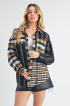 Neutral Mix Checkered Flannel