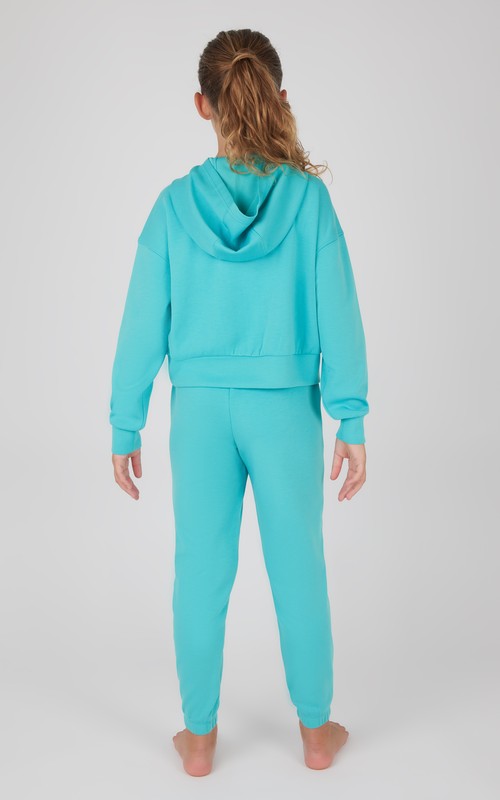 Girl's Brielle Pullover Hoodie - Aqua