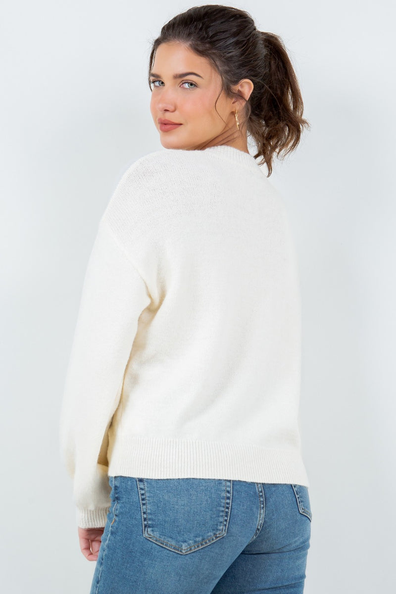 Ribbon Detail Sweater