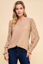 Lace Detail Blouse