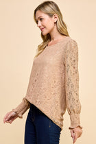 Lace Detail Blouse