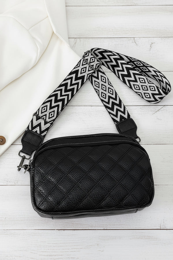 Guitar Strap Camera Bag - Black