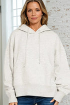 Oversized Kangaroo Pocket Hoodie - Grey