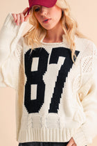 Cable Knit 87 Sweater