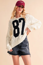 Cable Knit 87 Sweater