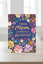 Thanks Mom Mother's Day Card