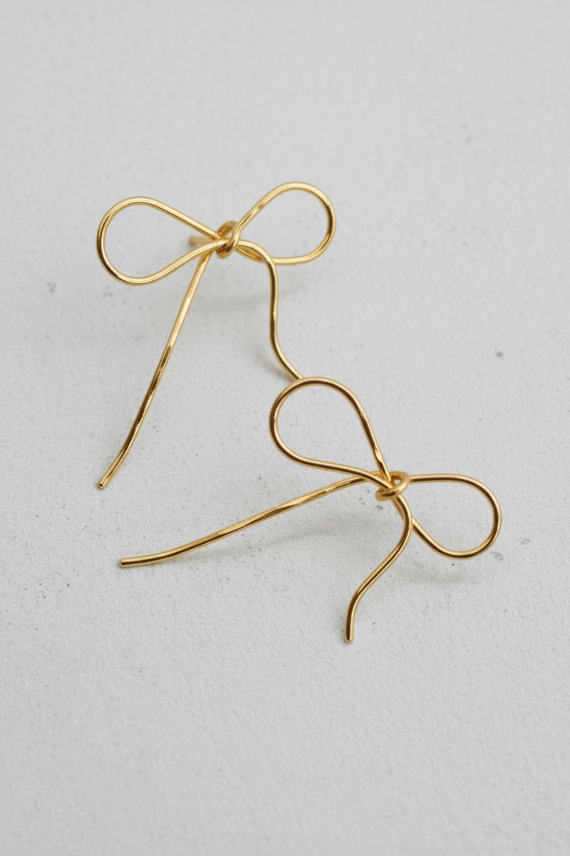 Bow Stud Earrings