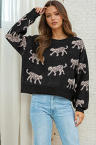 Cheetah Sweater