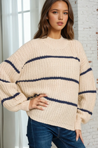 Overstriped Striped Sweater