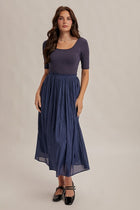 Ballet Skirt Dress - Blue