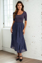 Ballet Skirt Dress - Blue