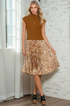 Sleeveless Combo Dress