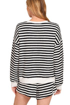 Striped Crewneck Pullover