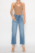 Lottie Tummy Control High Rise Straight Jeans