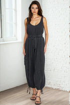 Washed Jumpsuit - Black