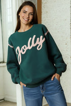 Jolly Embroidery Sweatshirt