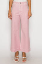 Madysen Ultra High Rise Crop Wide Leg Jeans