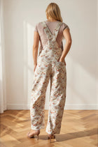 Printed Barrel Leg Overalls