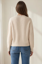 Lace Trim V-Neck Cardigan