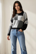 Patchwork Pattern Sweater