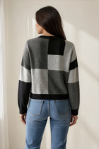 Patchwork Pattern Sweater