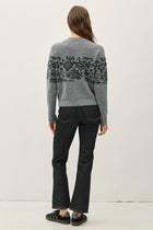 Floral Jacquard Ultra Soft Sweater