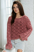 Diamond Pattern Sweater