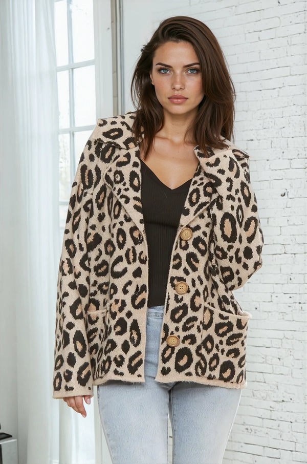Leopard Cardigan
