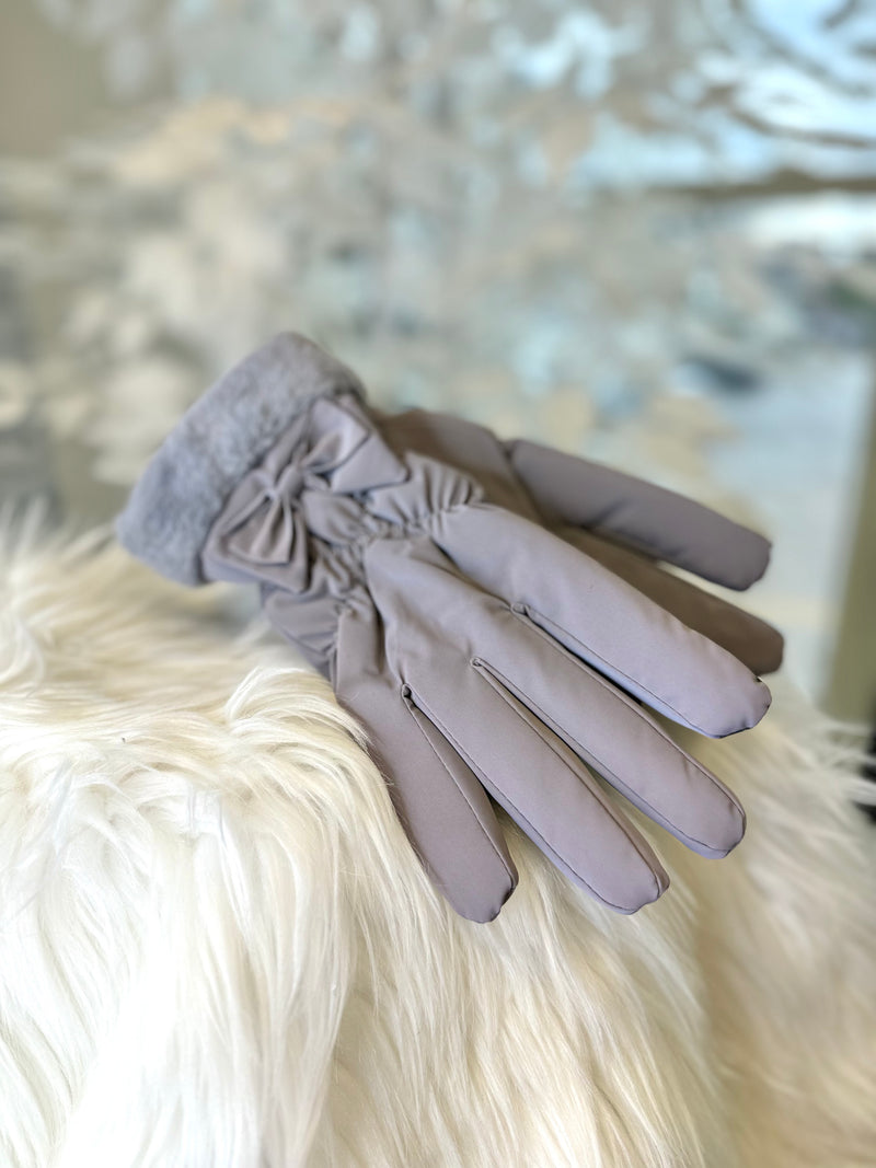 Bow Detail Gloves - 5 colors