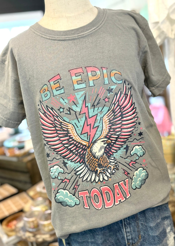 Girl's Graphic Tee - Be Epic Today