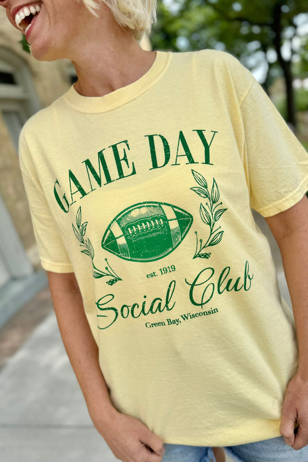 Garment Dyed Tee - Game Day Social Club