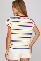 Americana Stripe Tee