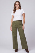 Patch Pocket Pants - Olive