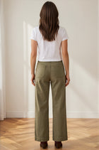 Patch Pocket Pants - Olive