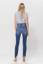 Gina High Rise Distressed Skinny Jeans
