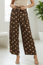 Wide Leg Polka Dot Pants