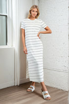 Modal Scuba Maxi - White Stripe