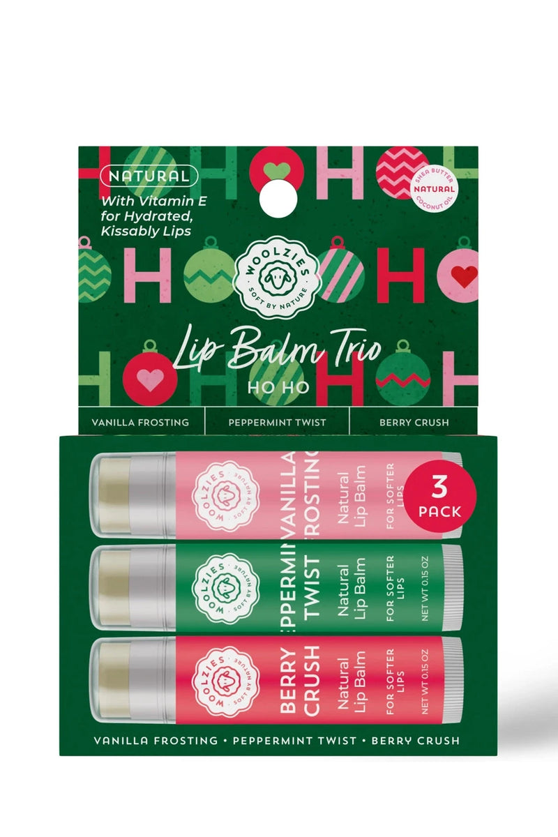 Ho Ho Lip Balm Trio - Set of 3
