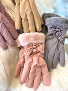 Bow Detail Gloves - 5 colors