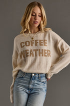 Coffee Weather Sweater