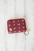 Zip Around Wallet - Pretty Posies Plum