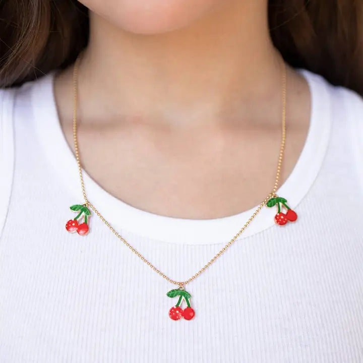 Girl's Cherry Necklace