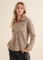 Soft Waffle Knit Shacket