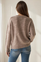 Autumn Vine Embroidered Sweater