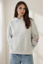 Patchwork Sleeve Hoodie