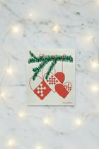 Swedish Dishcloth - Nordic Hearts