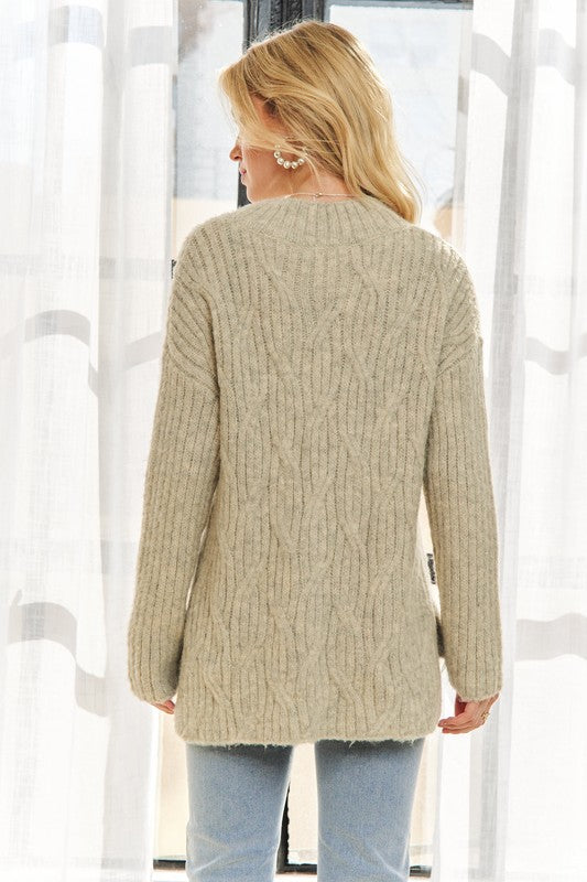 Super Soft Hi Lo Sweater