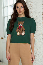 Bear Patterned Sweater